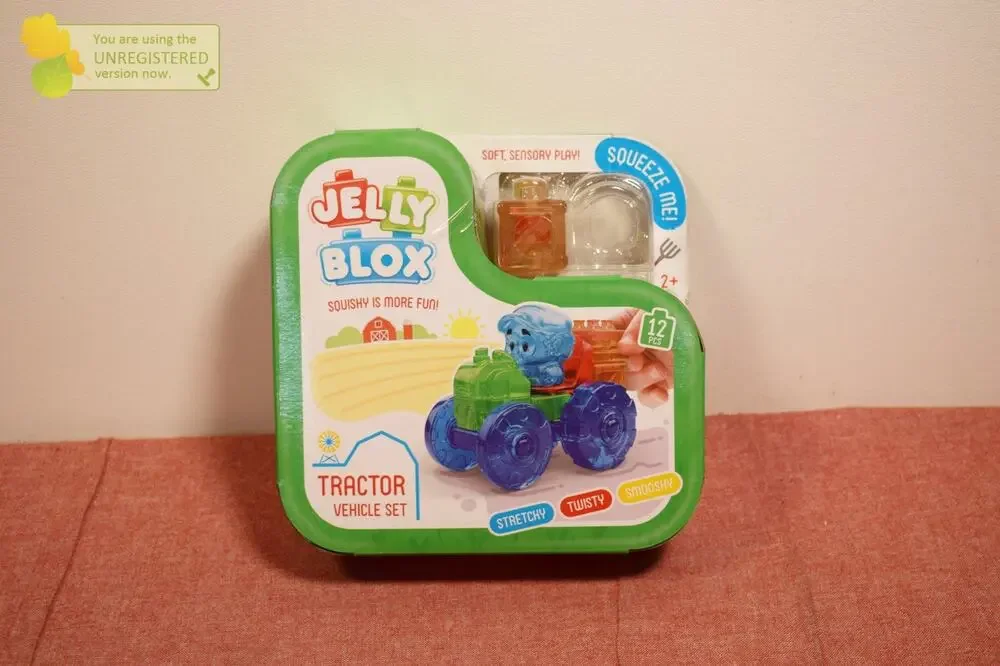 Jelly Blox Tractor Set (Incomplete)